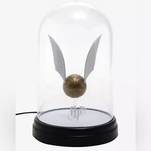 Harry Potter Wizarding World Golden Snitch Bell Jar USB Light